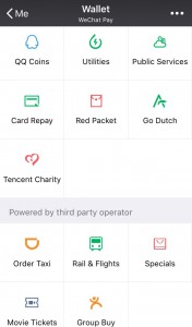 Some WeChat Wallet options